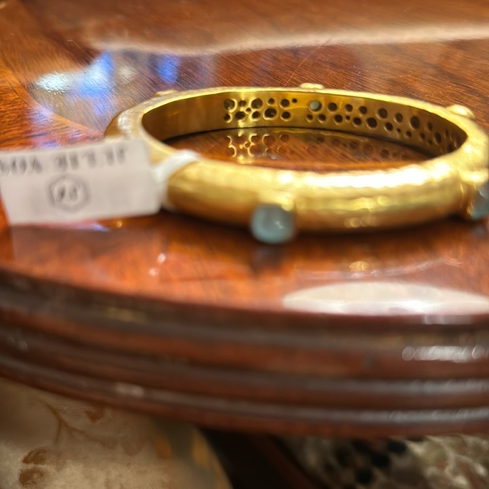 Julie Voss Catalina stone hinge bangle